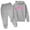 A-Light Gray, variant on Hihipz Toddler Boys Graphic Hoodie And Jogger Pants Set Letter Print Long Sleeve Hoodie & Sweatpants Child Stylish Loungewear Tracksuit Casual Outfits,2-Piece,Sizes 18-24M