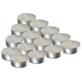 thumbnail image 1 of 10Pcs White Scented Tea Light Candles Small Size Wide Ideal For Weddings Birthday And Other Festivals Energy Saving, 1 of 1