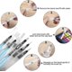 thumbnail image 2 of 9pcs Water Brush Pens Set Aqua Brushes Refillable Watercolor Pen Brushes With Assorted Tips, 2 of 4