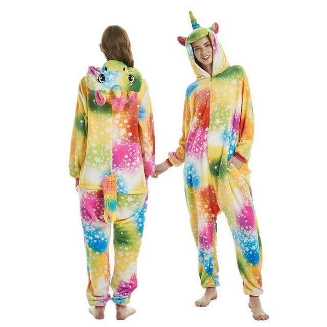 Pijamas de franela con dibujos de dinosaurios, pijamas de animales, pijamas de pareja, ropa de hogar para hombres y mujeres