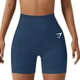 thumbnail image 1 of WILLBEST Pantalones Cortos de Yoga Casuales de Moda para Mujer, Cintura Alta, Moldeadores Corporales, Pantalones Deportivos Elásticos para Entrenamiento Físico Y Comodidad Activa. Mediana, 1 of 8