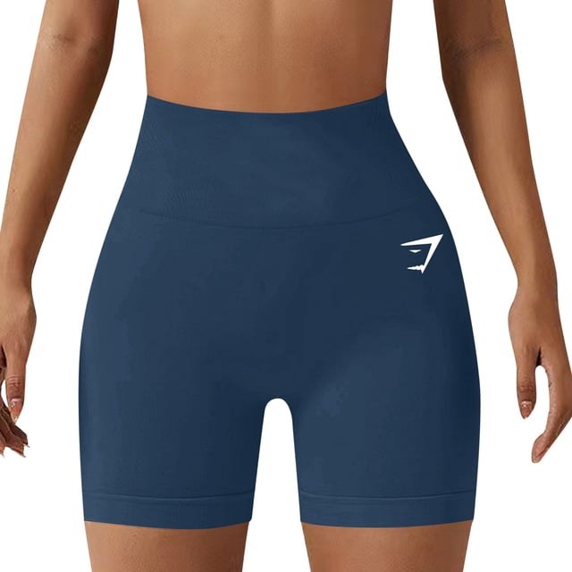 WILLBEST Pantalones Cortos de Yoga Casuales de Moda para Mujer, Cintura Alta, Moldeadores Corporales, Pantalones Deportivos Elásticos para Entrenamiento Físico Y Comodidad Activa. Mediana