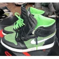 thumbnail image 4 of Size 10 - A i r-Jor-dan 1 Zoom High Zen Green, 4 of 6