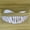 White, variant on Squinting Evil Smile Expression Reflective Car Sticker Decal Motorcycle Decal Funny Car Body Styling Decoration Car Window Sticker Vinyl Waterproof Sunscreen
