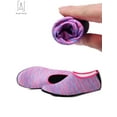 thumbnail image 4 of Gustave Men Women Water Socks Barefoot Quick Dry Aqua Beach Socks For Water Sport Swim Surf Yoga Exercise Beach "M, Line Purple", 4 of 11