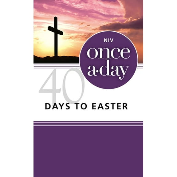 Pre-Owned Niv, Once-A-Day 40 Days to Easter Devotional, Paperback (Paperback) 0310421322 9780310421320