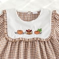 thumbnail image 4 of Gubotare Toddler Girl Clothes Toddler Vintage Floral Girls Strap Dress Summer Casual Tea Party Beach Sundress 2T 3T (Brown,2-3 Years), 4 of 5