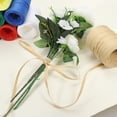 thumbnail image 4 of Unique Bargains Raffia Ribbon 109 Yard, Natural Packing Paper Twine String, Olive Green 1 Roll, 4 of 7