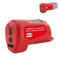 thumbnail image 3 of N12 Battery Power Source Adapter for Milwaukee 12V M12 Battery Power Wheel Charger Adapter with 12V, 3 of 5