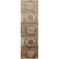 thumbnail image 2 of Addison Rugs Mayfield Premium Machine Washable Transitional Panels Rust Runner Rug, 2'3" x 7'6", 2 of 6