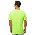 thumbnail image 3 of M&O Men's High Visibility Safety T-Shirt, Fluorescent Green Shirt 9 Pack Hi-Vis Short Sleeve, S, 3 of 5