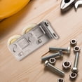 thumbnail image 6 of WEUVEB Sturdy Stainless Steel Sliding Door Rollers for Home Use with Double Bearing Structure and Low Noise 0.5in Diameter, 6 of 8