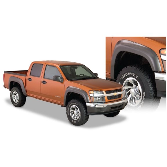 Bushwacker 41029-02 Chevrolet/GMC Extend-A-Fender Flare - Front Pair Fits select: 2004-2012 CHEVROLET COLORADO, 2004-2012 GMC CANYON