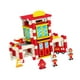thumbnail image 5 of Kit de construcción de bloques de construcción de casas de madera para hacer tú mismo, con habilidades prácticas. Estación de bomberos, 5 of 9