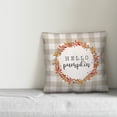 thumbnail image 2 of Creative Products Hello Pumpkin 18x18 Spun Poly Pillow, 2 of 2
