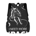 thumbnail image 3 of Balery I Need More Space Backpack for Men and Women - Durable 600D Oxford Cloth -Large Capacity, Water-Resistant School, Travel, and Hiking Bag, 3 of 9