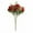A-Red, variant on 1 Bunches Of Artificial Roses Plastic Silk Flower Suitable For Plant Decoration Of Family Hotel Wedding Christmas Office Table,Eucalyptus Artificial Rose Decoration Red