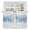 Blue, variant on Pink Striped Tier Curtains, Modern Simple Farmhouse Beige Vintage Light Filtering Kitchen Curtains, 2Pcs Rod Pocket Half Window Treatments Panels for Sink Cafe Cabinet Basement 27.5x45 Inches