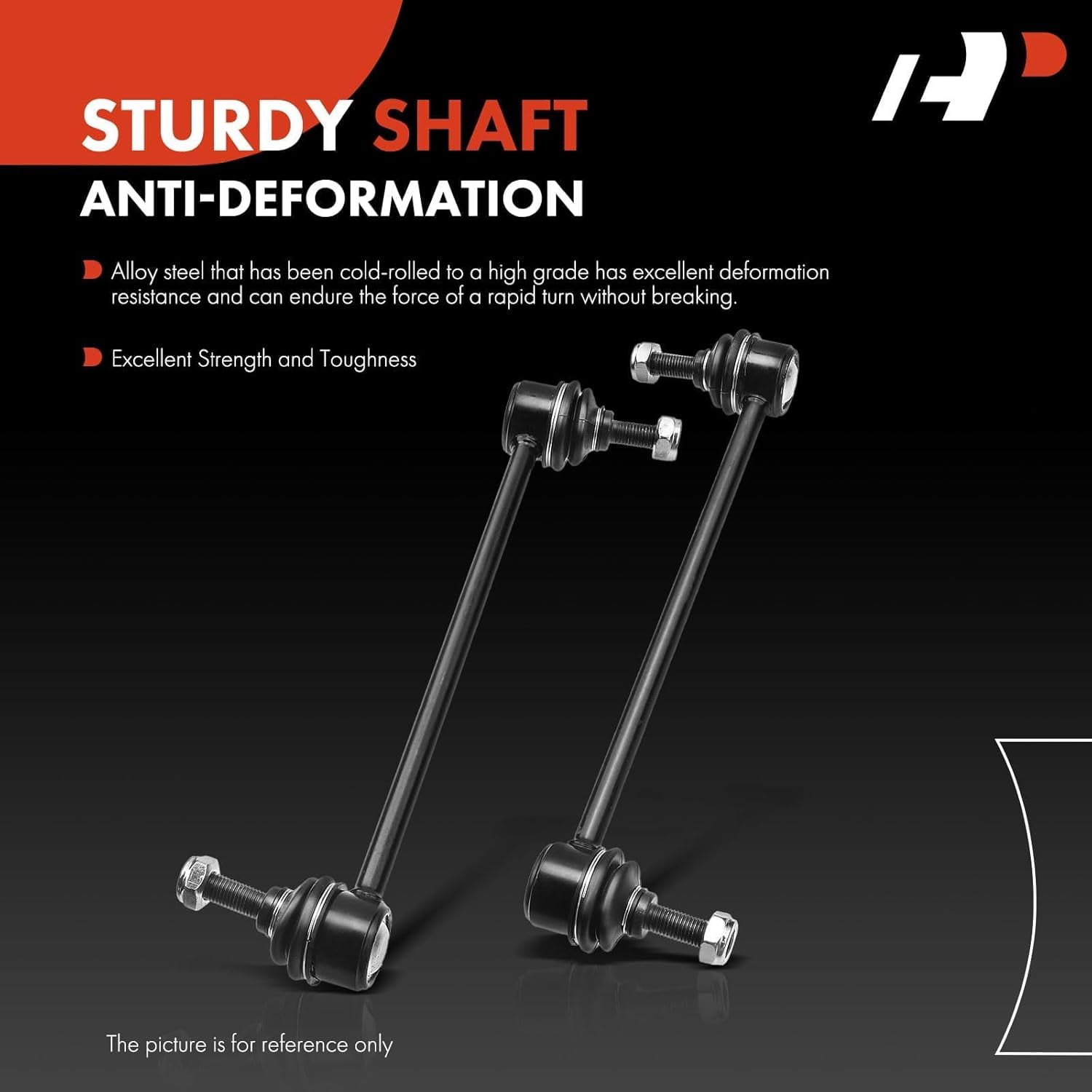 A-Premium Front Sway Bar Link Compatible with Ford Focus 2000-2011 Replace# 5S4Z5K484AA, YS4Z5K484AA 2-PC Set