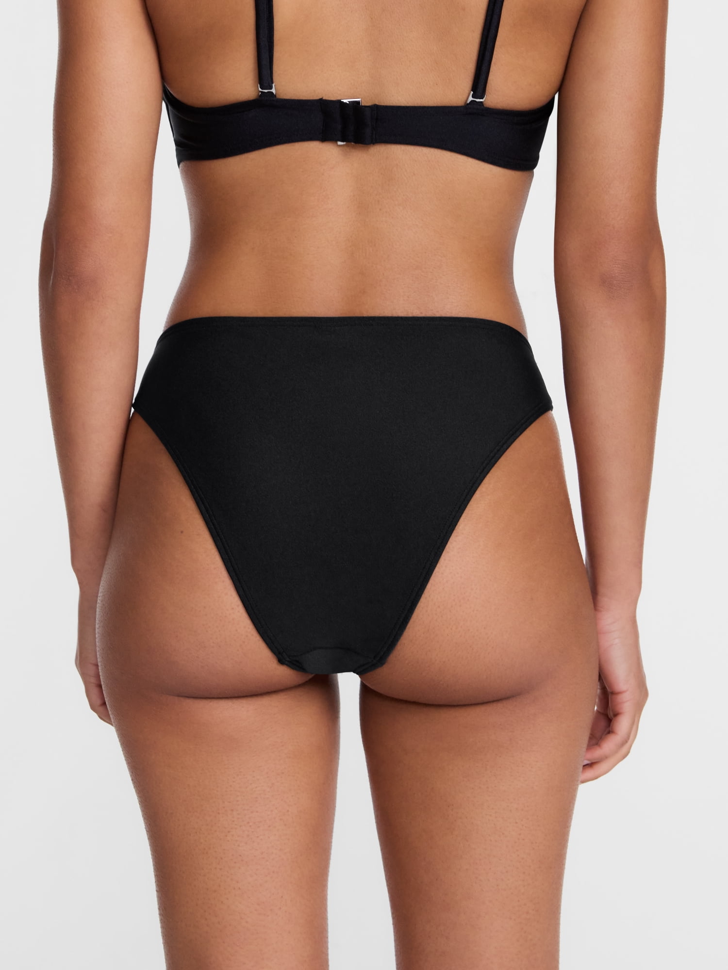 No Boundaries Mid Rise Bikini Bottoms, Women’s XXS-XXL