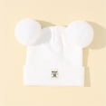 thumbnail image 5 of Baby Sweetie Baby Beanie Hat Soft Double Pom Newborn Knit Hat Infant Crochet Hat Winter Hat Caps for Boys Girls, 5 of 8