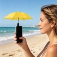 thumbnail image 2 of Phone Umbrella - Clip-On Sun and Rain Shield for Mobile Devices | Adjustable Anti Reflective Waterproof Mini Umbrella for Outdoor Travel Beach Pool Car Photography Protection, 2 of 6