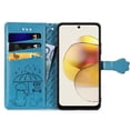 thumbnail image 3 of Funda Cartera FOXDOCK para MOTO G73 , Flip PU con Relieve de Gatos y Perros, Tarjetero y Soporte, 3 of 6