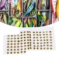 thumbnail image 4 of Three-Dimensional Fishing Eyes, Easily Use Three-Dimensional Design Small Light Fishing Lure Eyes Durable  For Fishing Enthusiast For Crafts For DIY Baits Gold, 4 of 8
