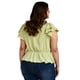thumbnail image 3 of Blusa de Manga Mariposa Roman Fashion Talla Extra 91597 Pistache Verde 42, 3 of 6