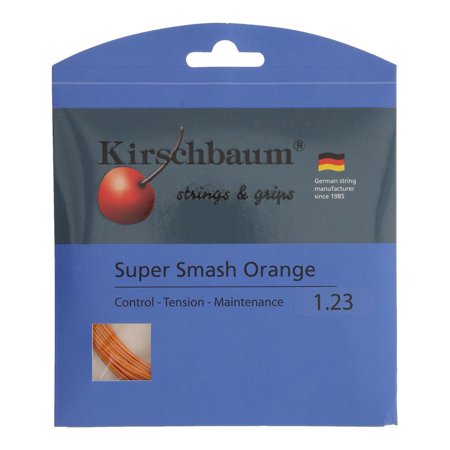 Super Smash Tennis String Orange (Best Badminton String For Smashing)