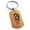 Rose, variant on Stainless Steel Horned Dragon Engraved Dog Tag Keychain Keyring