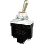 

Honeywell 1TL887-8 MICRO SWITCH Toggle Switches: TL Series Single Pole Double Throw (SPDT) 2 Position (Mom. On - On) Screw Terminals Gold-Plated Contacts Standard Lever