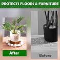 thumbnail image 4 of urorentea 24Pcs Clear Plant Saucer, 6 8 10 12inch Round Plant Pot Saucers, Plastic Plant Drip Trays, Flower Pot Saucers for Indoor Outdoor Garden Plants, 4 of 7