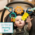 thumbnail image 2 of Sensory Travel Bar Infantino Actividades atractivas para bebés, 2 of 9