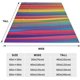 thumbnail image 4 of Manta de cama Rainbow Pride LGBT para salas de estar y dormitorios A042 40" X 30", 4 of 8
