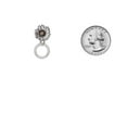 thumbnail image 3 of Delight Jewelry Silver-tone Coach Eternity Ring - Two-tone Daisy Flower Post Earrings, 3 of 4