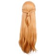 thumbnail image 3 of Peluca para cosplay Swords Online Yuuki Asuna sintética, 80 cm, 3 of 3