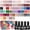 55Multicolor-B01-B35+GD01-GD20, variant on JODSONE 60 PCS Gel Nail Polish Set with 5 Bottles of Base and Glossy Matte Top Coat Soak off Gel Nail Set,DIY nail art manicure gifts for women
