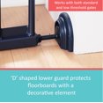 thumbnail image 5 of Toddleroo by North States Baby Safety Gate Wall Guards, 4 Count, Black, 5 of 6