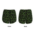 thumbnail image 3 of Pofeuu Cool Gamepad Print Women's Athletic Shorts Running Workout Shorts Tummy Control Quick Dry Gym Shorts with Pockets Double layer sports shorts-Large, 3 of 7