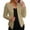 Coffee, variant on Women Casual Solid Long Sleeve Open Front Notched Collar Suit Cardigan Office Ladies Jacket Daily Work Coat Womens Tall down Jackets Tan Short Trench Coat