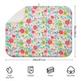 thumbnail image 2 of Microfibre Drying Mat for Kitchen Pioneer Dish Drying Drainer Mat Absorbent Colorful Floral Drying Mat Washing Up for Glass, Plate & Cup 18inch X 24inch, 2 of 5