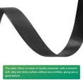 thumbnail image 3 of Uxcell Satin Ribbon, Single Face Polyester Satin Ribbon for Gift Wrapping, Crafts Black 5/8 inch, 3 of 3