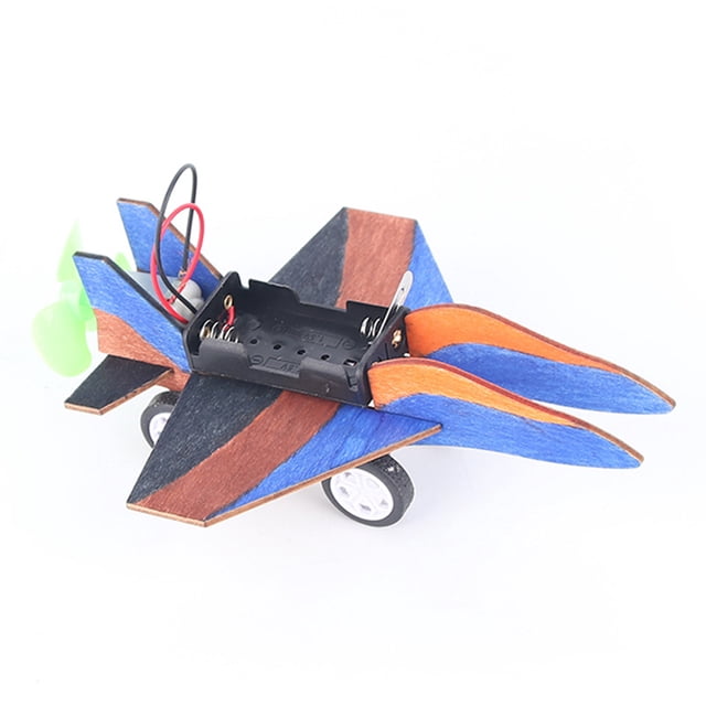 Airplane Model, Promote Intellectual Development DIY Airplane, Wood Material Manufacturing Improve Thinking Ability Home For Kids Travel Boys Assembling Airplane