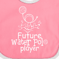 thumbnail image 4 of Inktastic Future Water Polo Player Boys or Girls Baby Bib, 4 of 4