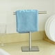 thumbnail image 3 of Hand Towel Holder Stand for Bathroom Vanity -Silver, 3 of 5