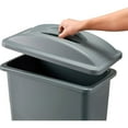 thumbnail image 3 of Global Industrial Solid Lid With Handle Gray, 3 of 3