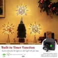 thumbnail image 4 of Decoración para árbol de Navidad Luxspire con forma de estrella 3D, 17 cm, 4 of 9