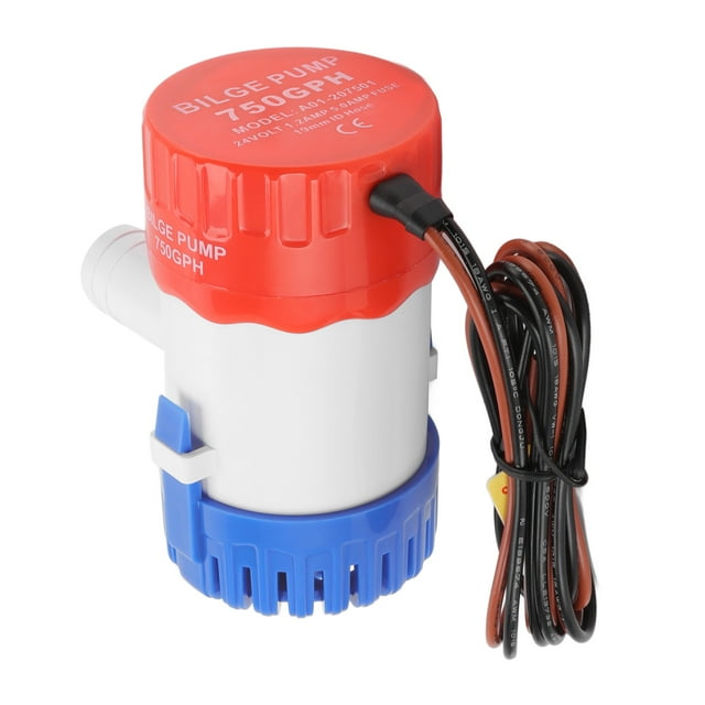 Bilge Pump, Nonautomatic No Noise Water Pump Filter Device Water Cooled Motor For Spas 750GPH,1100GPH