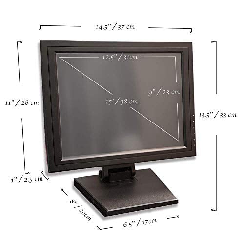 Écran tactile 15 pouces POS TFT LCD Écran tactile… 